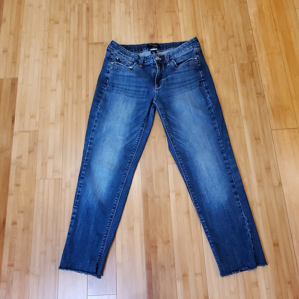 White House Black Market Slim Crop jeans